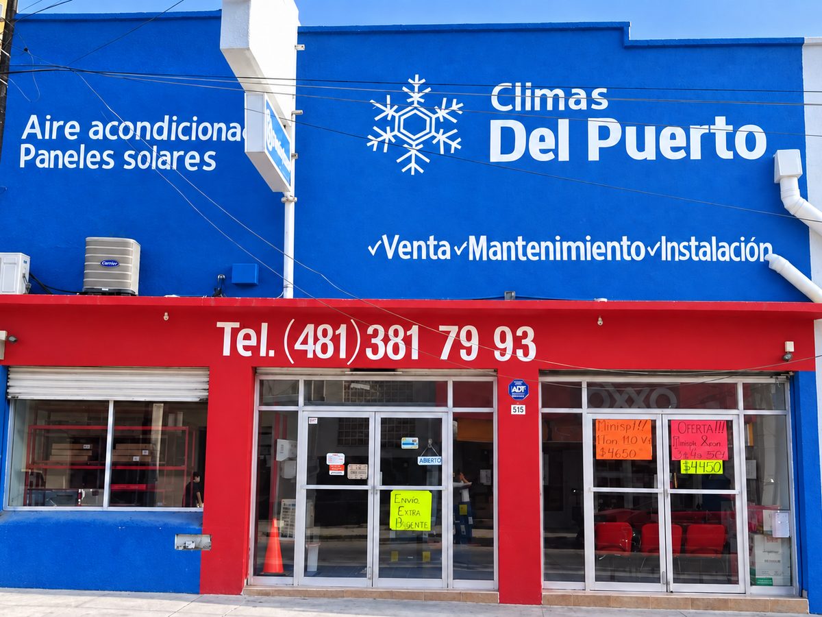 Fachada de la sucursal en Ciudad Valles